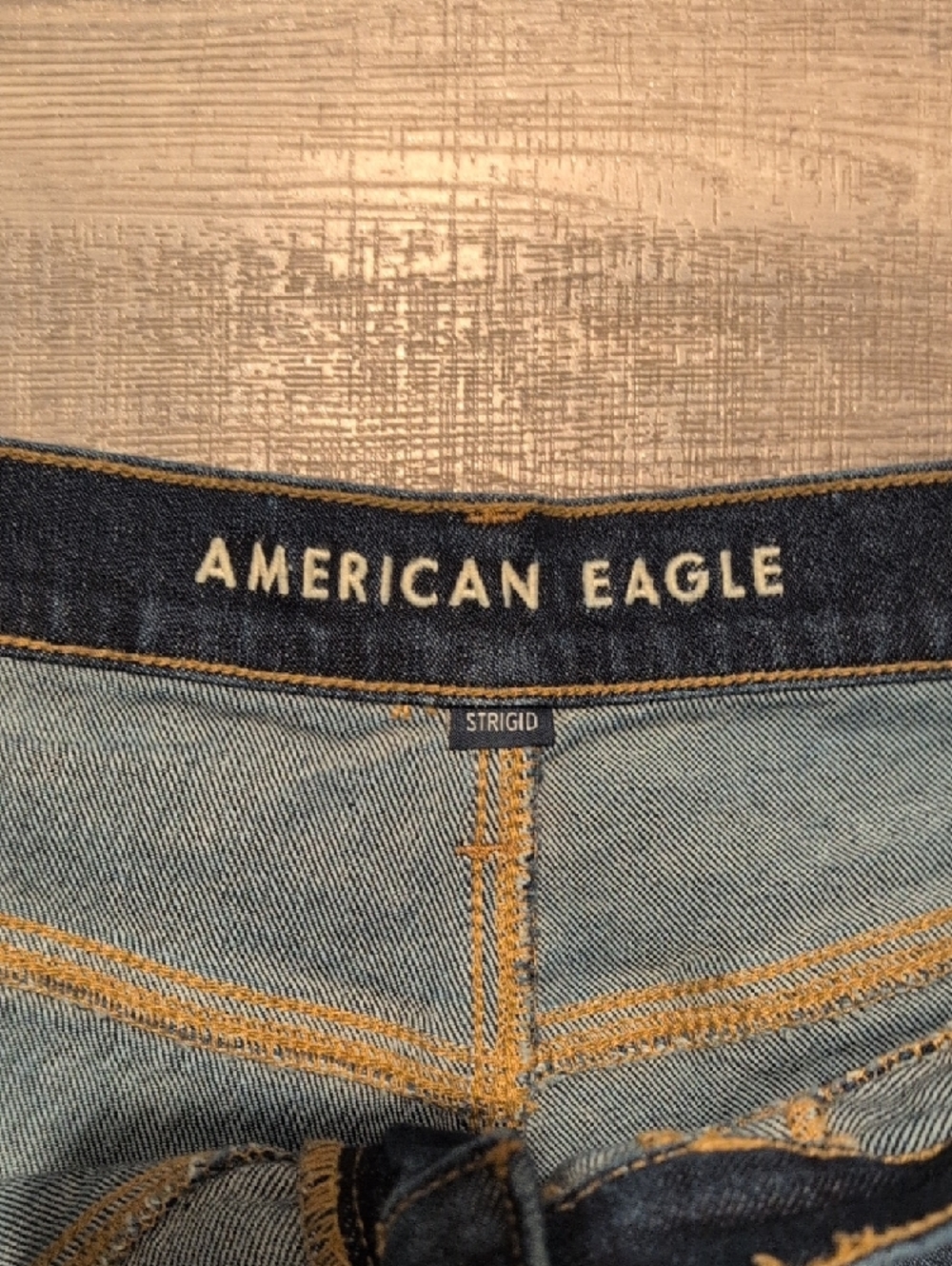 American Eagle Outfitters Dark Indigo Denim Shorts - Picture 2 of 4